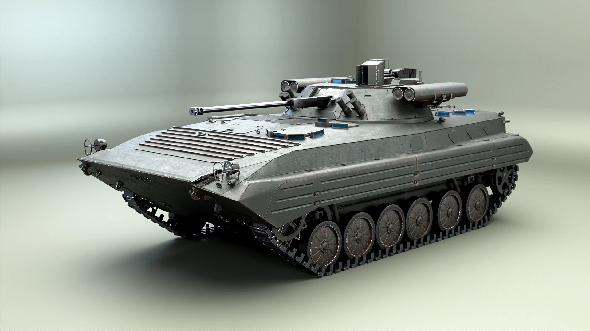 BMP-2M 3D Model .c4d .max .obj .3ds .fbx .stl .blend 