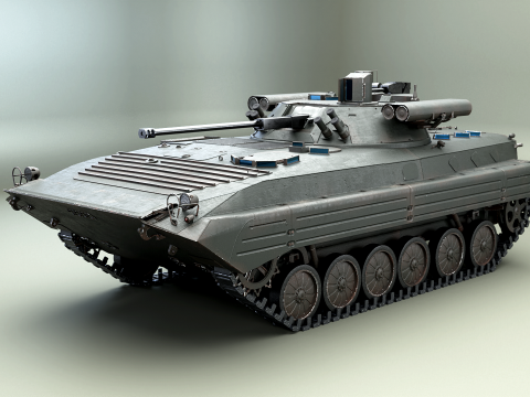 BMP-2M Modelo 3D