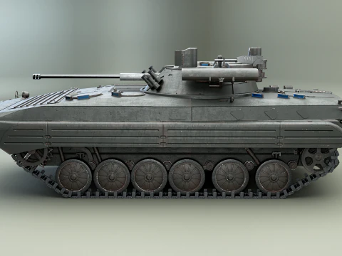 BMP-2M 3D Model