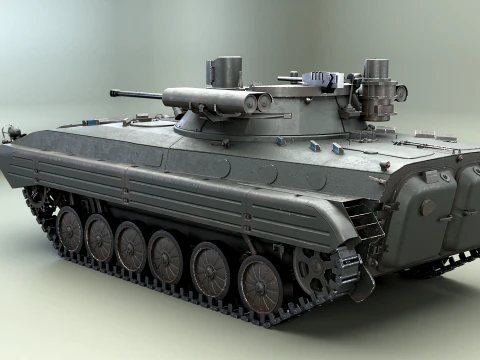 BMP-2M 3D Model