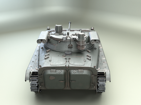 BMP-2M Modello 3D