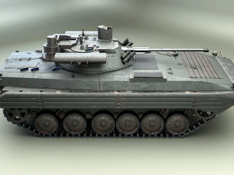 BMP-2M 3D Model