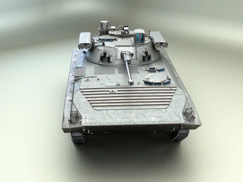 BMP-2M 3D Model