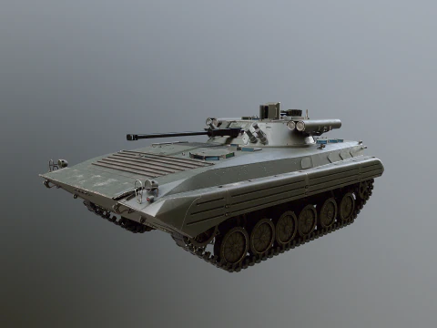 BMP-2M 3D Model