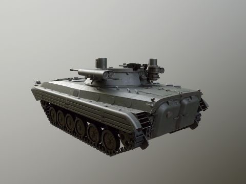 BMP-2M Modello 3D