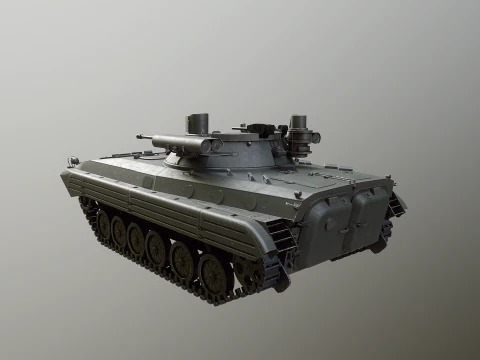 BMP-2M 3D Model