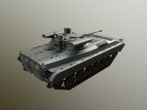 BMP-2M 3D Model