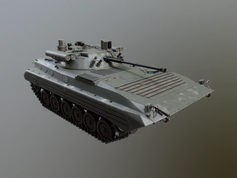BMP-2M 3D Model