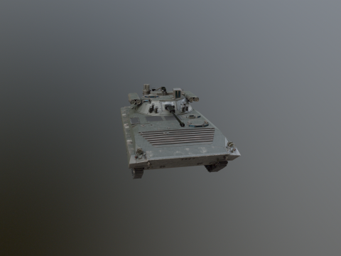 BMP-2M Modello 3D