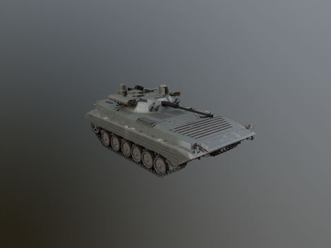 BMP-2M Modello 3D