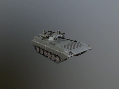 BMP-2M 3D Model
