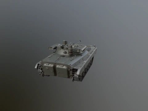 BMP-2M 3D Model