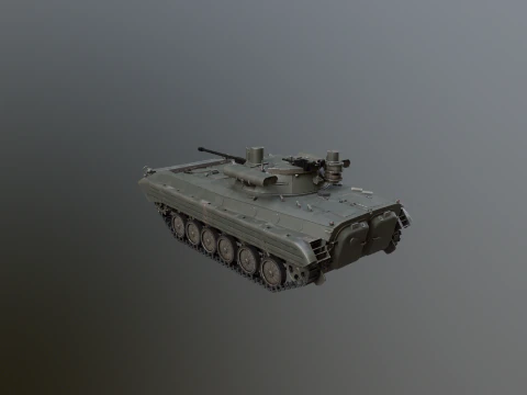 BMP-2M 3D Model