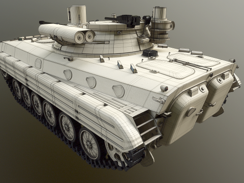 BMP-2M Berezhok Modelo 3D