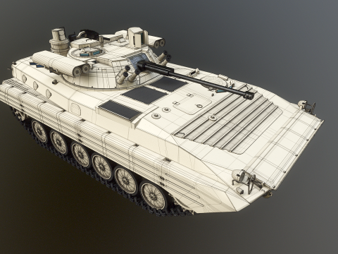 BMP-2M Berezhok Modelo 3D