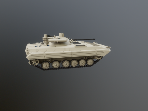 BMP-2M Berezhok Modelo 3D