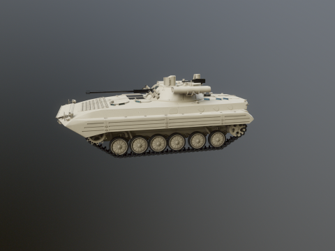BMP-2M Berezhok Modelo 3D