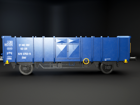 Carv&atilde;o Vag&atilde;o Ekkl Modelo 3D