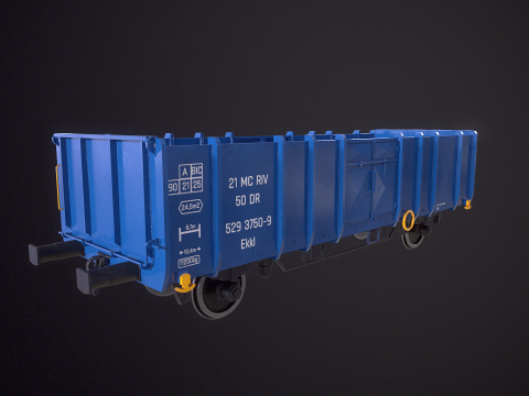 Carv&atilde;o Vag&atilde;o Ekkl Modelo 3D