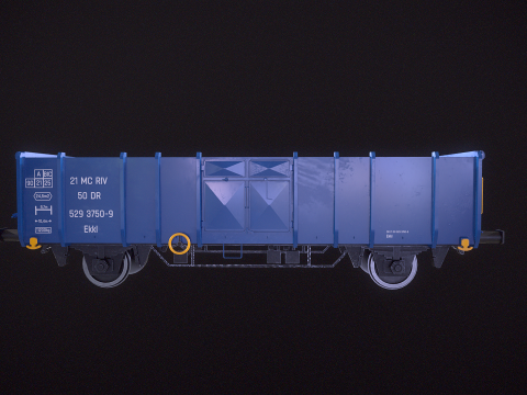 Carv&atilde;o Vag&atilde;o Ekkl Modelo 3D