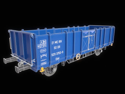 Carv&atilde;o Vag&atilde;o Ekkl Modelo 3D