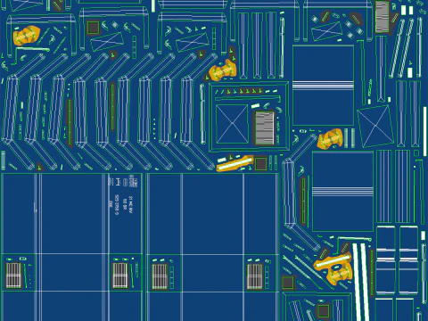 Vagone ferroviario per carbone Ekkl Modello 3D