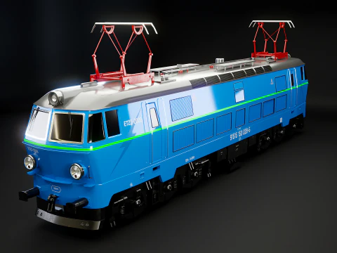 Locomotiva elettrica ET-22 Modello 3D