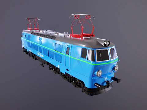 Locomotiva elettrica ET-22 Modello 3D