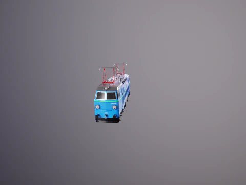 Locomotiva elettrica ET-22 Modello 3D