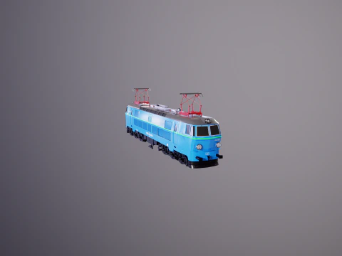 Locomotiva elettrica ET-22 Modello 3D