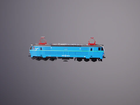 Locomotiva elettrica ET-22 Modello 3D