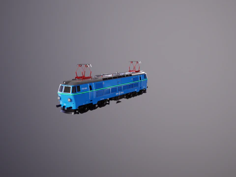 Locomotiva elettrica ET-22 Modello 3D