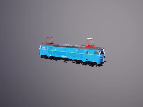 Locomotiva elettrica ET-22 Modello 3D