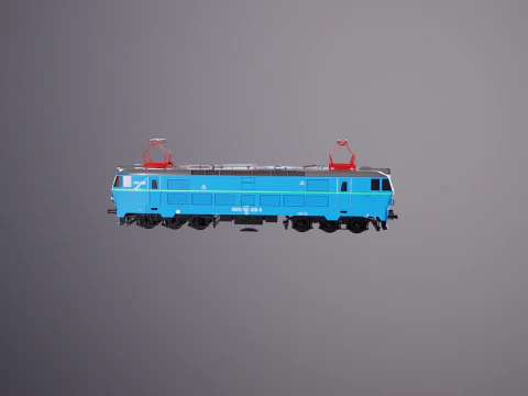 Locomotiva elettrica ET-22 Modello 3D