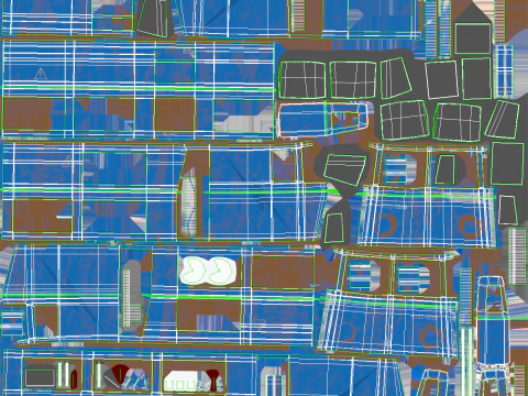 Locomotiva elettrica ET-22 vecchia Modello 3D