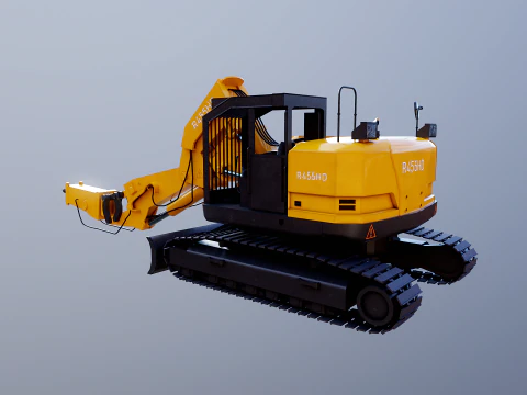 Escavadeira de t&uacute;nel compacta gen&eacute;rica Modelo 3D