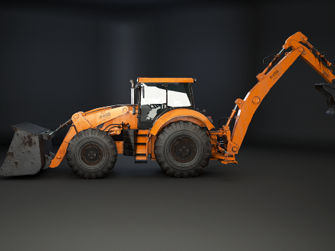 Terna generica di grandi dimensioni usata Modello 3D