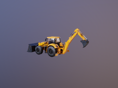 Terna generica di grandi dimensioni usata Modello 3D