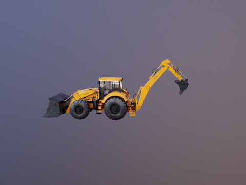 Terna generica di grandi dimensioni usata Modello 3D