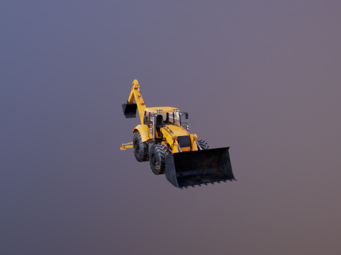 Terna generica di grandi dimensioni usata Modello 3D