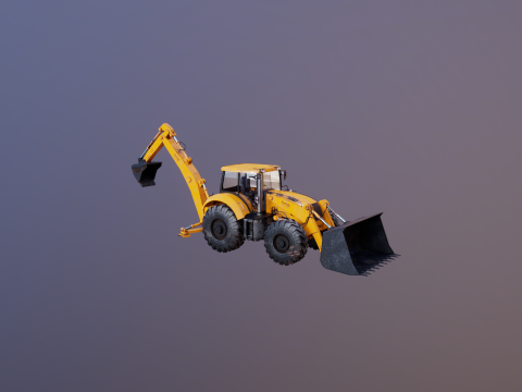 Terna generica di grandi dimensioni usata Modello 3D