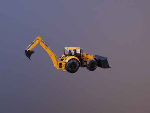 Terna generica di grandi dimensioni usata Modello 3D