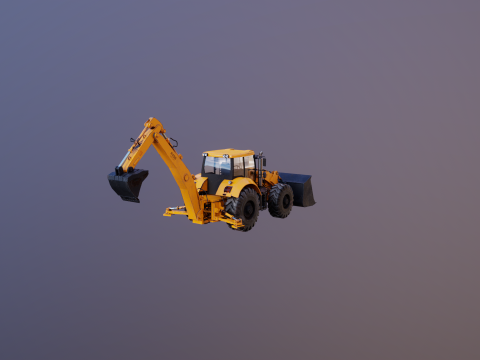 Terna generica di grandi dimensioni usata Modello 3D