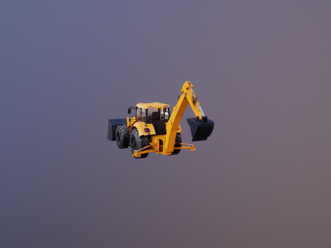 Terna generica di grandi dimensioni usata Modello 3D