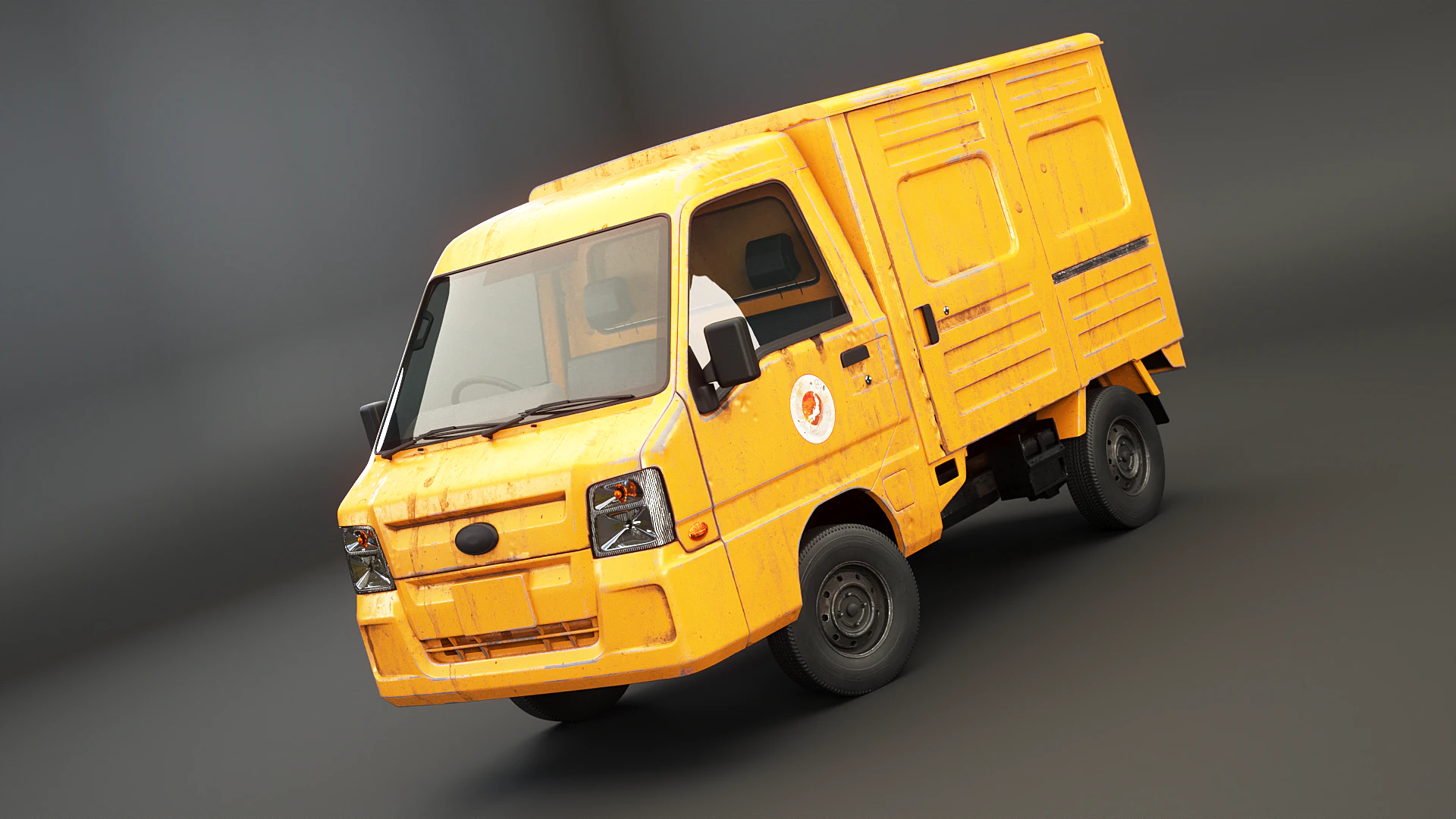 Kei Truck Panel Van 3D Model .c4d .max .obj .3ds .fbx .stl .blend 