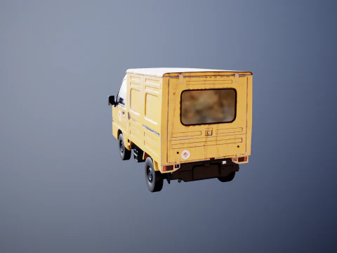 Kei Truck Panel Van 3D Model