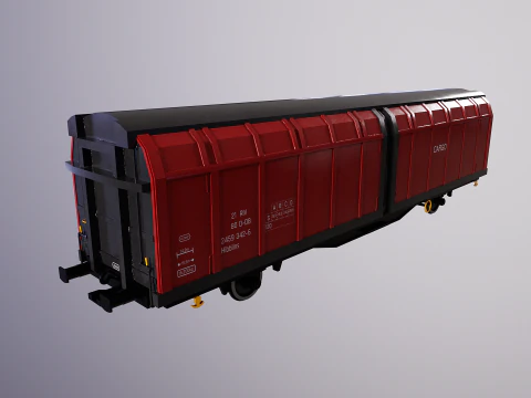 Hbblins Cargo Railcar 3D Model