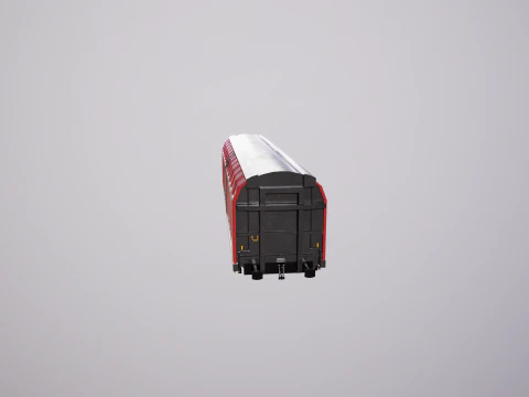 Hbblins Cargo Railcar 3D Model