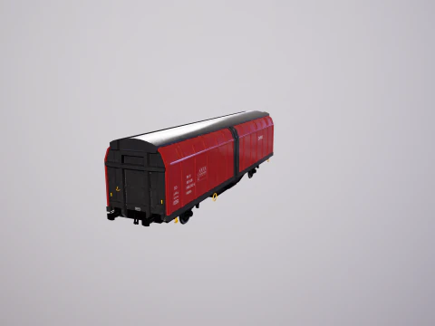 Hbblins Cargo Railcar 3D Model