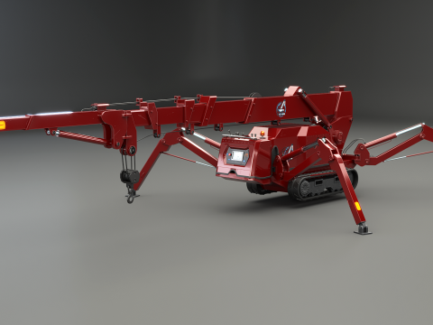 Perayap Mini - Bangau Laba-laba Model 3D